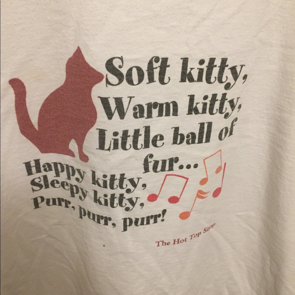 TBBT soft kitty shirt